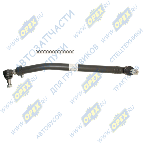 6520-3414009-51 Тяга рулевая КАМАЗ-6520 продольная в сборе L=828мм (между центрами шаровых пальцев); регулируемая ГК Ростар1